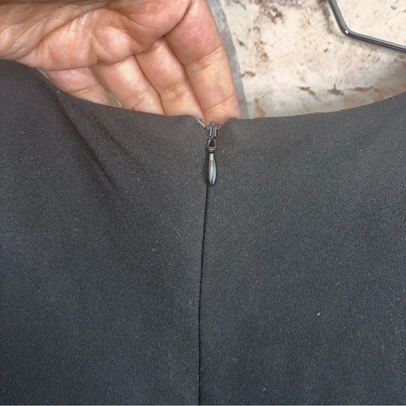 Tuckernuck Pomander Place Leah Cape Dress in Black Size 10 - Picture 7 of 9